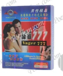 VAGER 777 MALE NATURAL STIMULANT